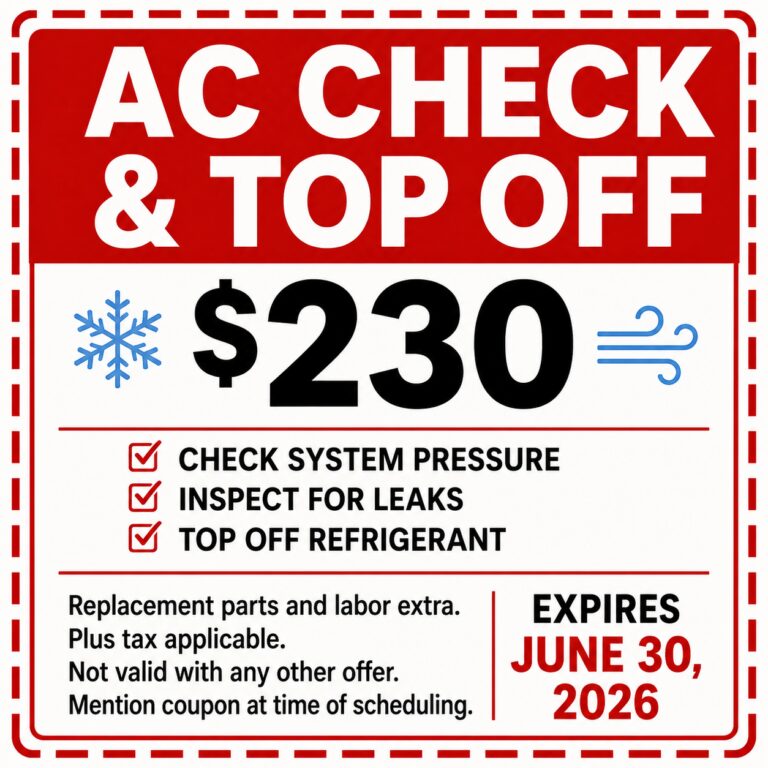 ac check and top off